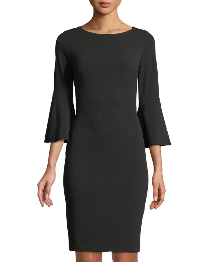 Pearlescent Bell-sleeve