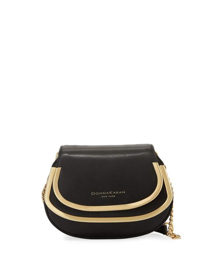Sol Calf Leather Clutch Bag