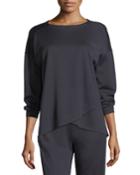 Crisscross Long-sleeve Top