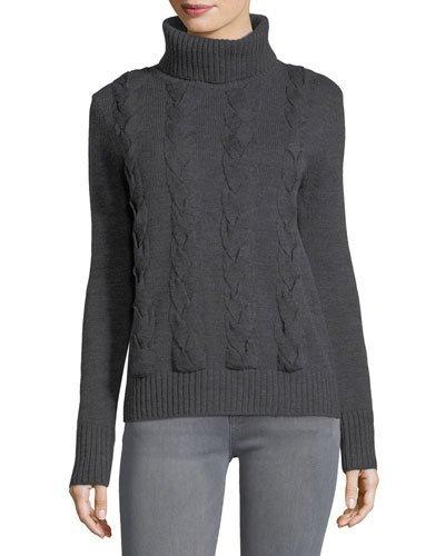 Wool-blend Turtleneck