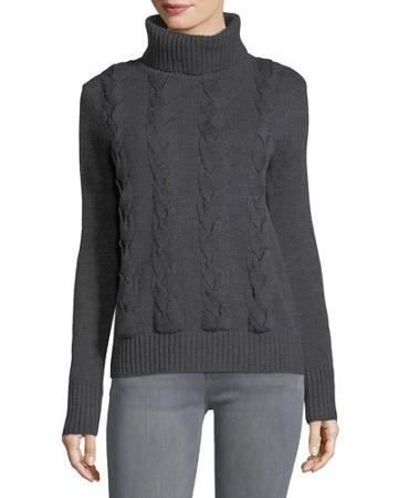 Wool-blend Turtleneck