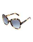 Oversized Plastic Sunglasses,