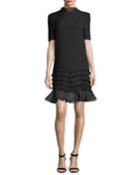 Melody Ruffle Trim Short-sleeve