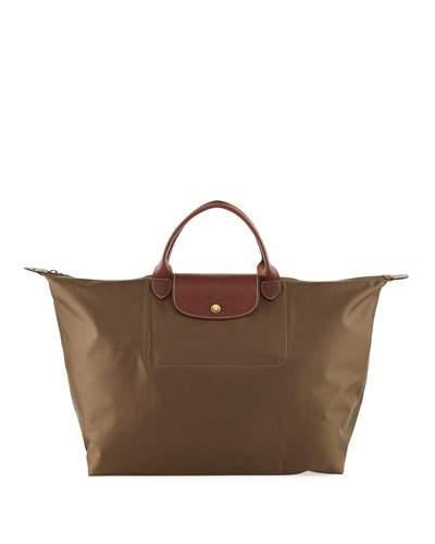 Le Pliage Large Travel Tote Bag, Green