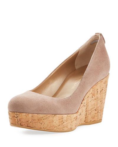 Dutchess Cork Wedge Pump