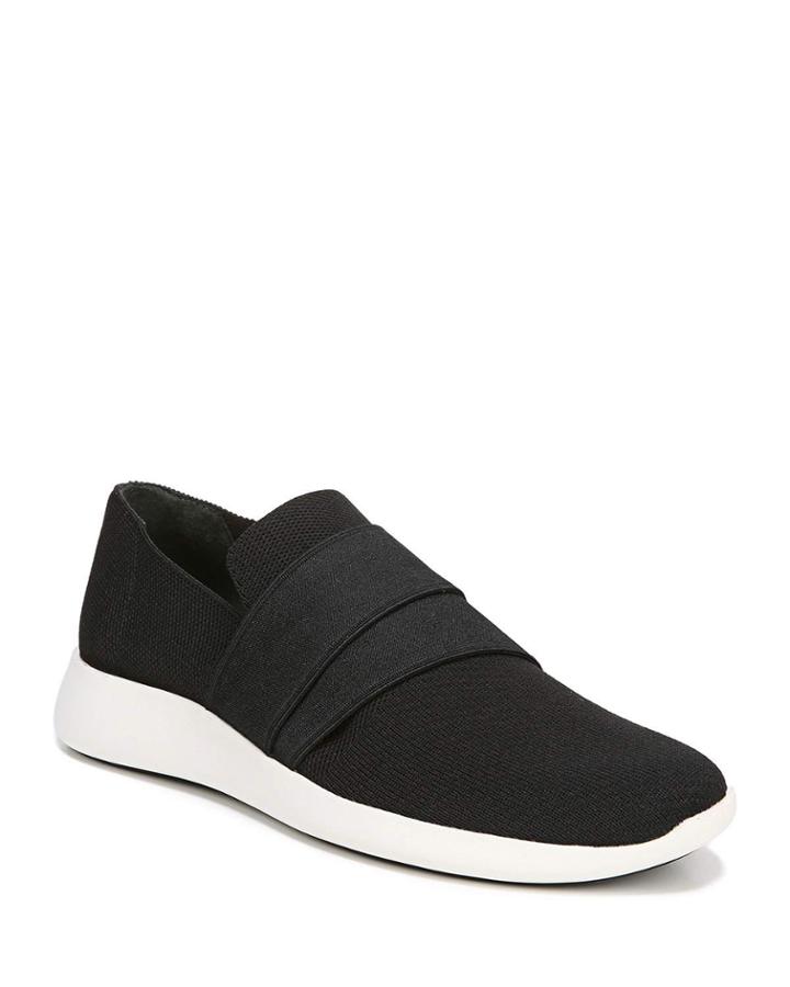 Aston Solid Knit Fabric Slip-on