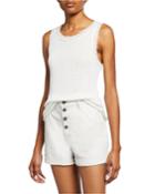 Federica Double-layer Knit Tank