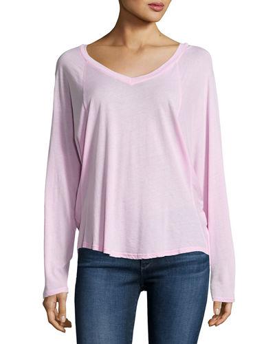 Long-raglan-sleeve Tee