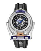 48mm Triton Men's Watch W/ Leather Strap,