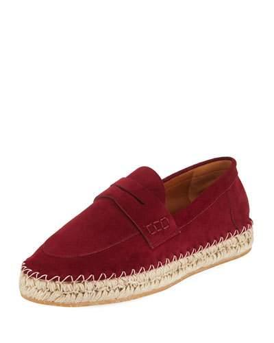Suede Espadrille