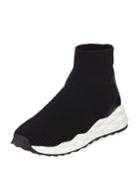 Spot Stretch Knit High-top