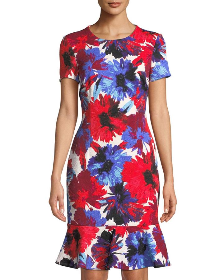 Floral Flounce-hem