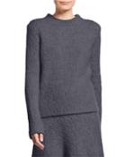 Philippe Crewneck Cashmere Boucle