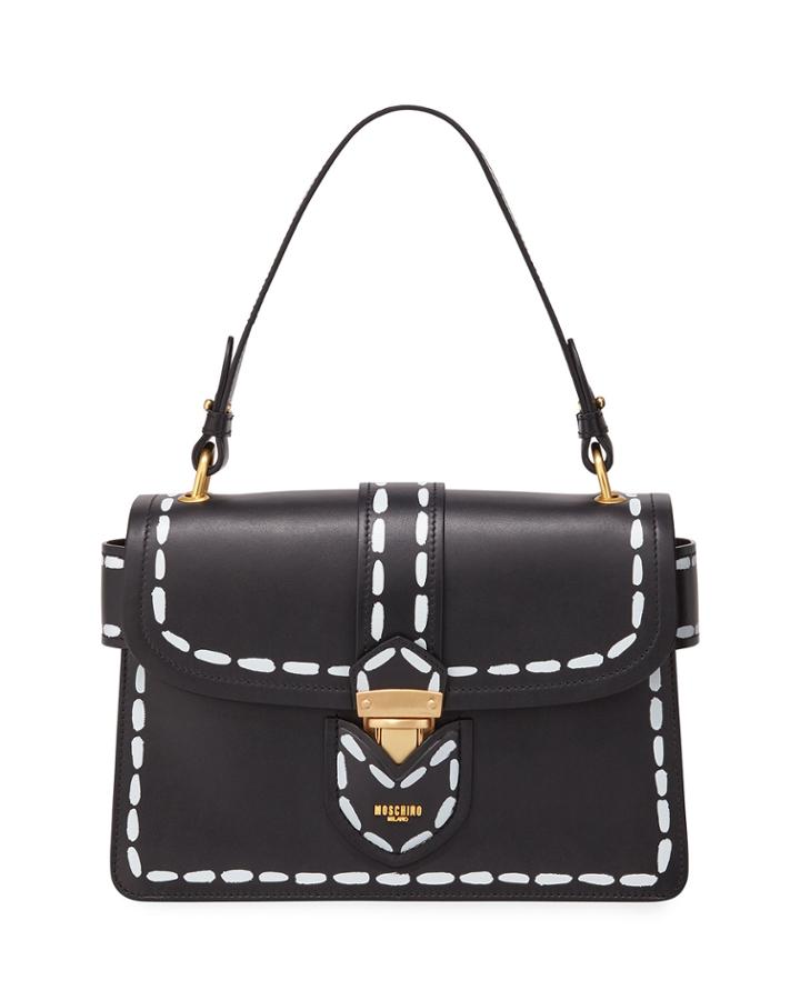 Leather Stitch-print Medium