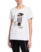 Painting Karl Graphic T-shirt