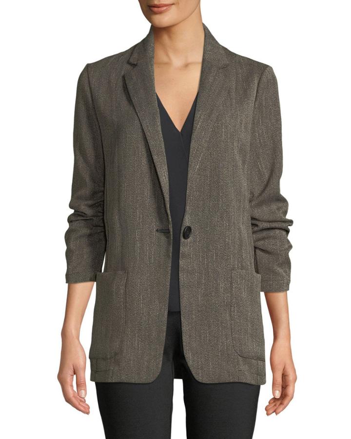Ruched Sleeve