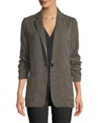 Ruched Sleeve