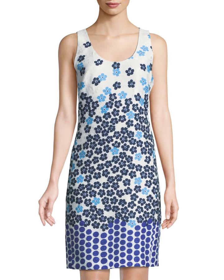 Floral-jacquard