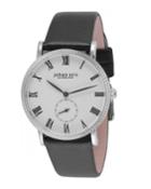 Men's Holstebro Quartz Black Leather