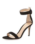 Portofino Suede Ankle-strap 85mm