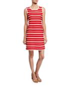 Striped Sleeveless Tank Dress