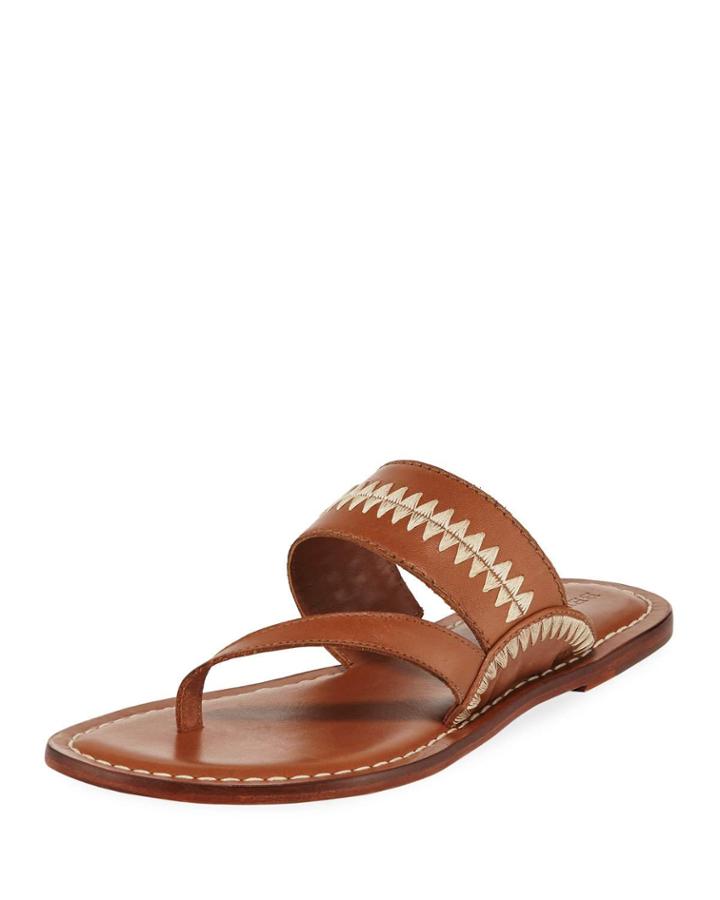 Mary Embroidered Slide