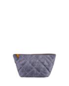 Diamond Quilted Cosmetic Travel Bag