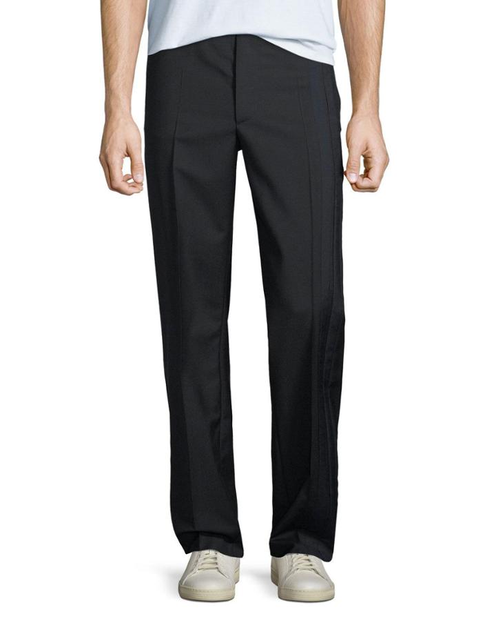 Men's Wool-blend Track Trousers