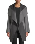 Nicky Double-face Wool-blend Two-tone Jacket