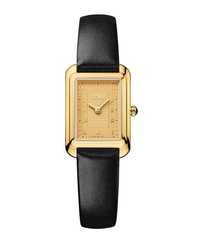 29mm Classico Watch W/ Calfskin Strap, Gold/black