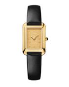 29mm Classico Watch W/ Calfskin Strap, Gold/black
