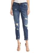Dress Down Party Distressed Cropped