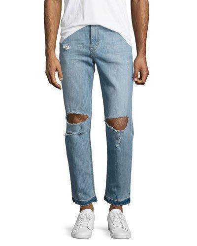 Rude Boy Neu Destroyed Denim Jeans,