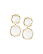 Marco Bicego Jaipur 18k Mother-of-pearl & Diamond Double-drop Earrings, Women's, Gold