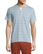 Hunter Striped Short-sleeve Henley