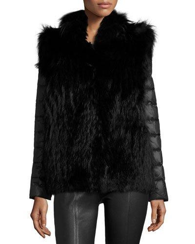Fox Fur Jacket W/ Removable Down