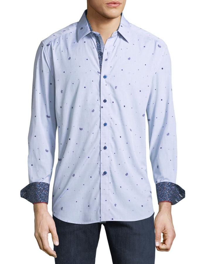 Classic Fit Genesee River Jacquard