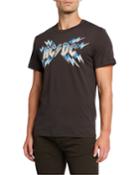 Men's Ac/dc Logo Cotton T-shirt