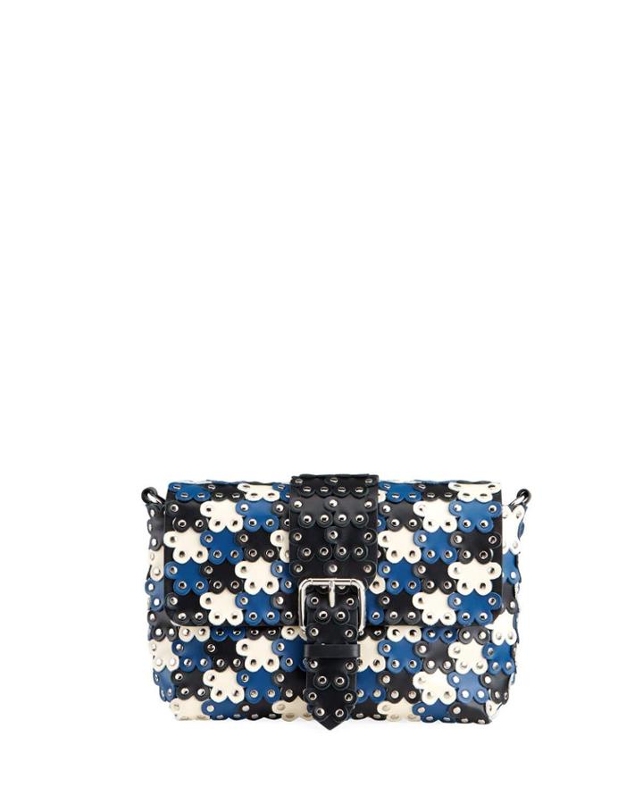 Floral Studded Leather