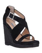 Esper Suede Wedge Espadrille