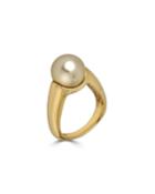 14k Golden South Sea Pearl Ring,