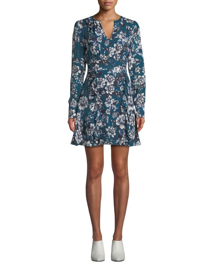 Brooke Floral-print Flounce