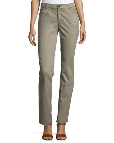 Thompson Slim Straight-leg Jeans, Cobblestone