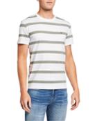 Men's Stripe Printed T-shirt