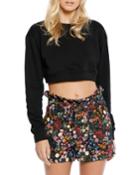 Nicole Lace-up Cropped