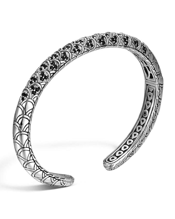 Legends Naga Slim Kick Cuff W/ Black Sapphire,