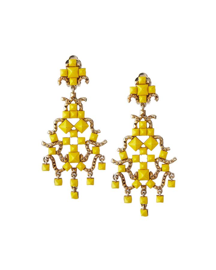 Rockstud Chandelier Earrings