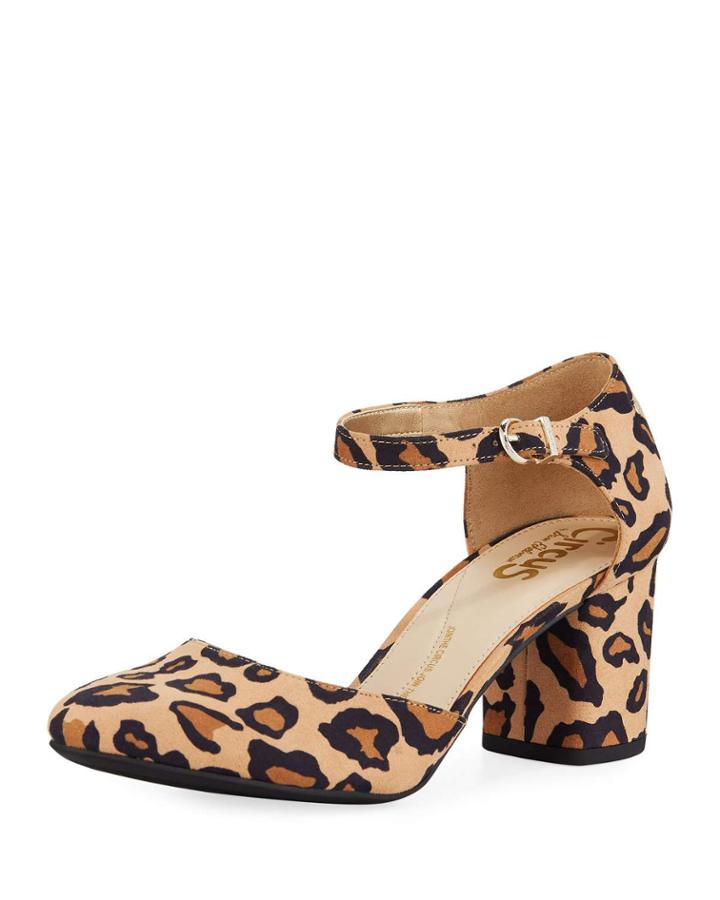 Joelle Leopard-print Pumps