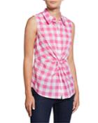 Gingham Front-knot
