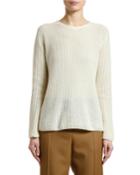 Cashmere-wool Open-weave